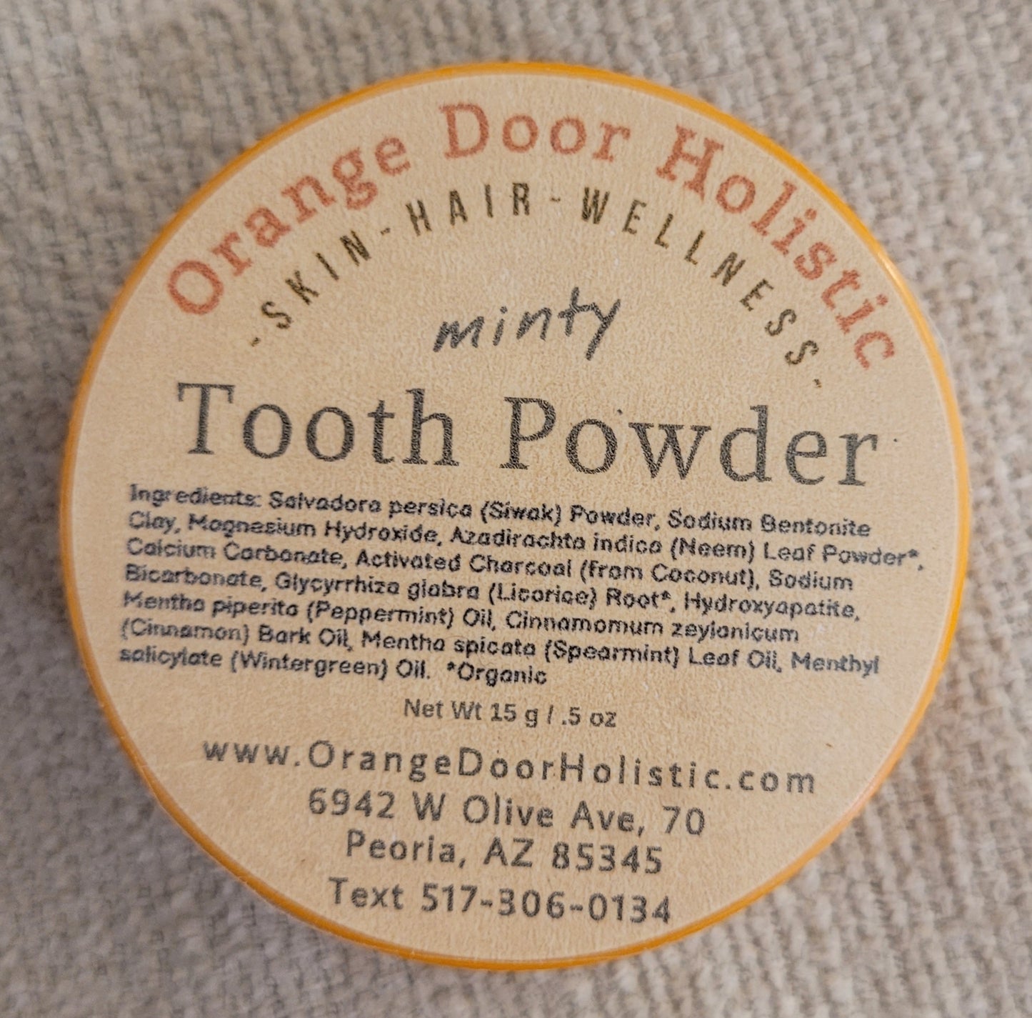 Minty Tooth Powder