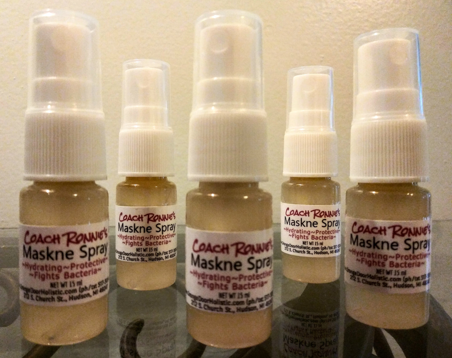 "Maskne" Spray